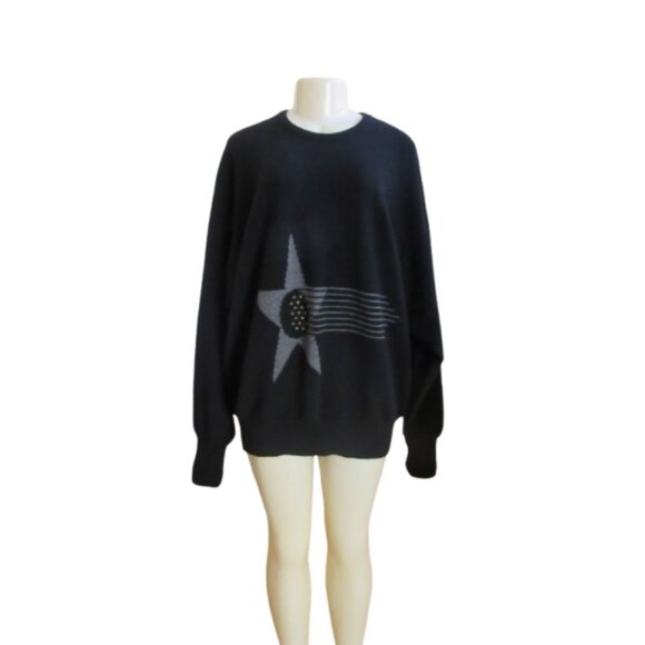 Vintage J. McInerney Scottish 100 Percent Cashmere Sweater Mens XL - Picture 1 of 5